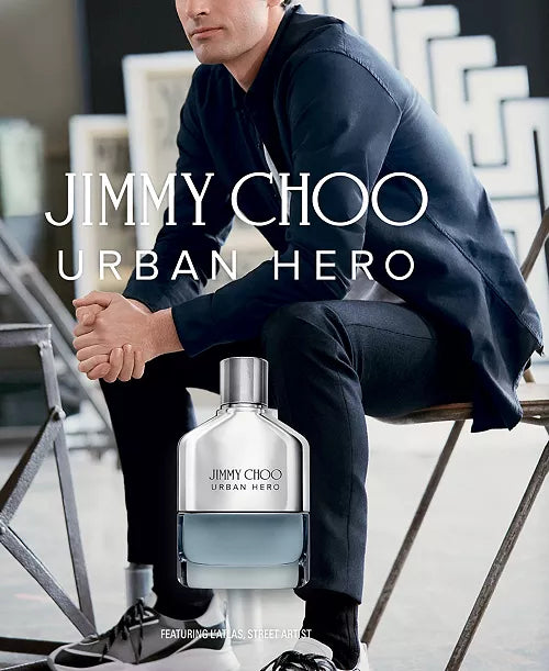 Jimmy Choo Urban Hero by Jimmy Choo, 3.3 oz EDP Spray for Men