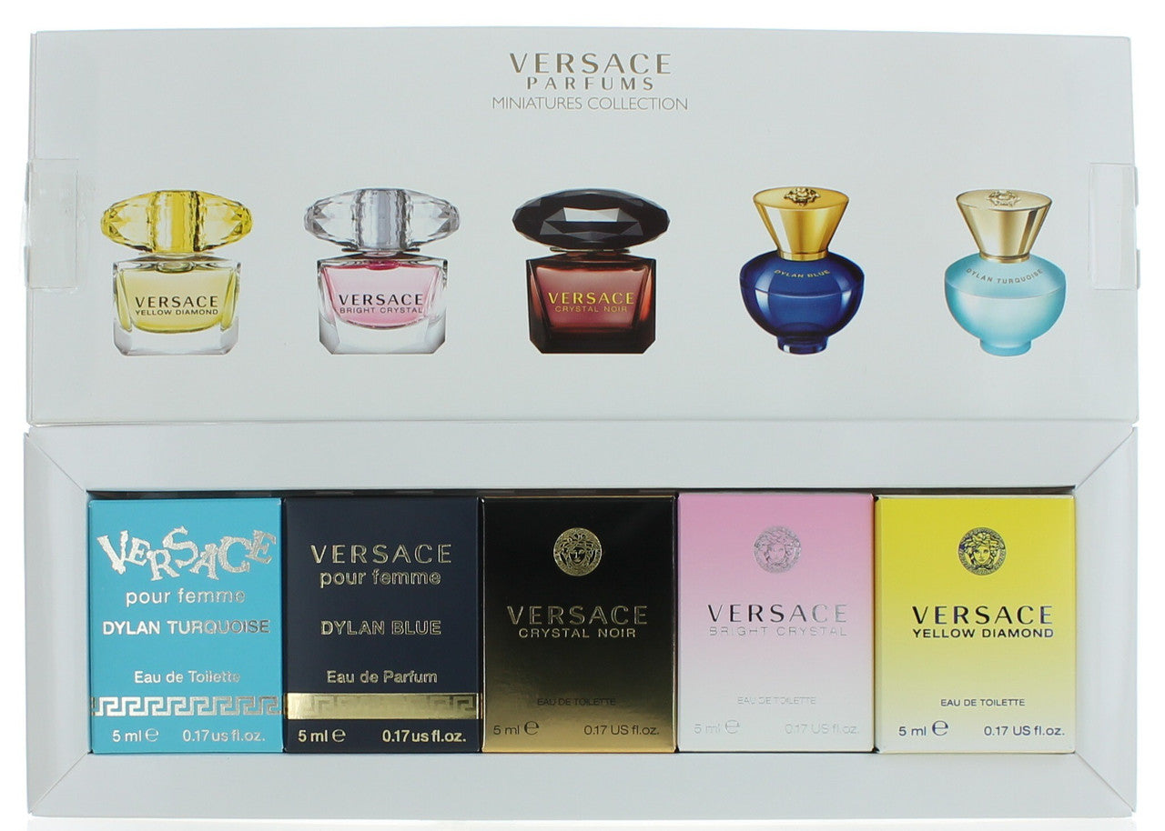 Versace by Versace, 5 Piece Variety Mini Gift Set for Women