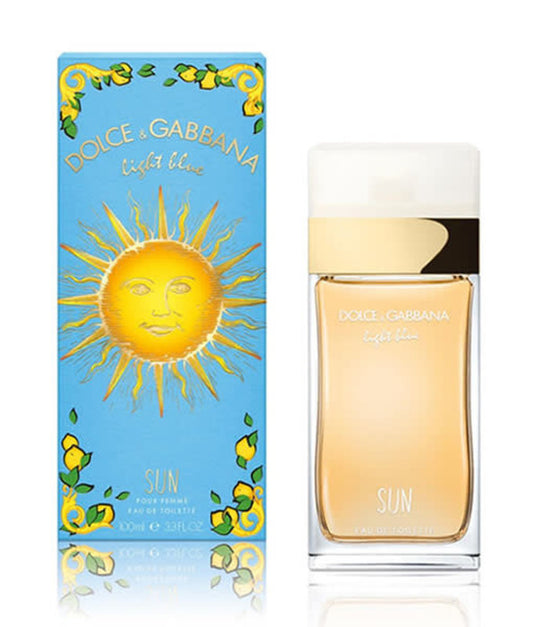 Light Blue Sun by Dolce & Gabbana, 1.6 oz EDT Spray for Women