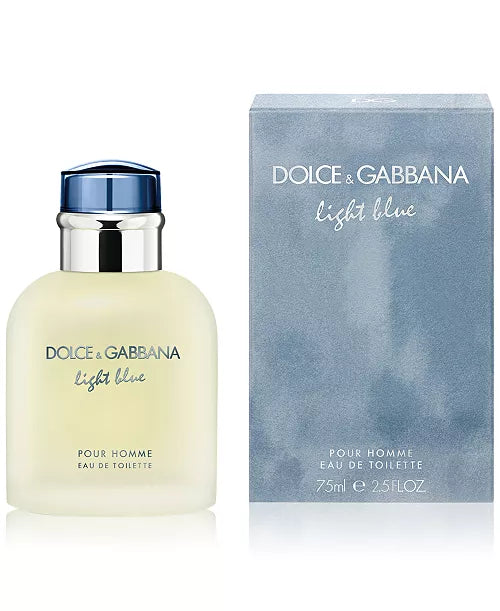 Light Blue by Dolce & Gabbana, 2.5 oz EDT Spray for Men