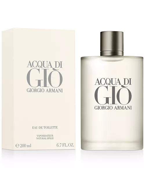 Acqua Di Gio by Giorgio Armani, 6.7 oz EDT Spray for Men