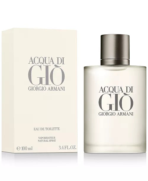 Acqua Di Gio by Giorgio Armani, 3.4 oz EDT Spray for Men