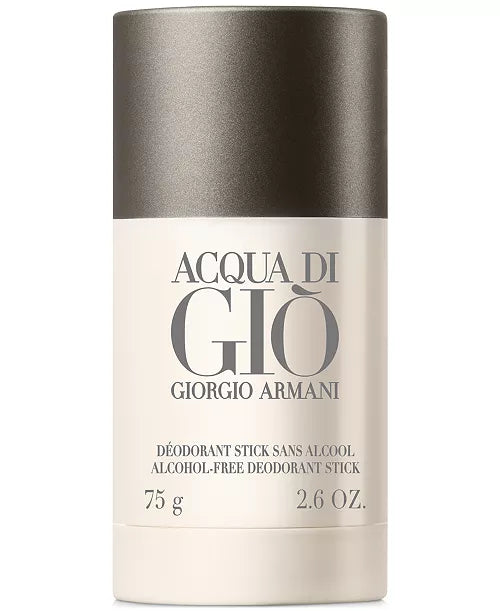 Acqua Di Gio by Giorgio Armani, 2.6 oz Deodorant Stick for Men