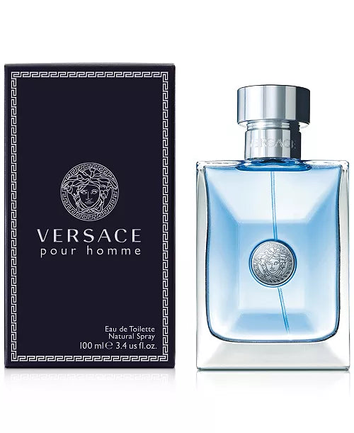 Versace Pour Homme by Versace, 3.4 oz EDT Spray for Men